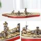 thumbnail image 2 of Modelo de buque de guerra con rompecabezas de metal en 3D Piececool Fuso, 2 of 7