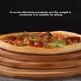 thumbnail image 4 of Bangus Natural Bamboo Pizza Spatula Pizza Board Bread Plate Wooden Hand Homemade Pizza Baking Tray, 4 of 6