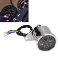 thumbnail image 2 of Speed Gauge, Motorbike Speedometer Accurate Universal High Sensitivity Black Face 65mm  For Vehicles, 2 of 8