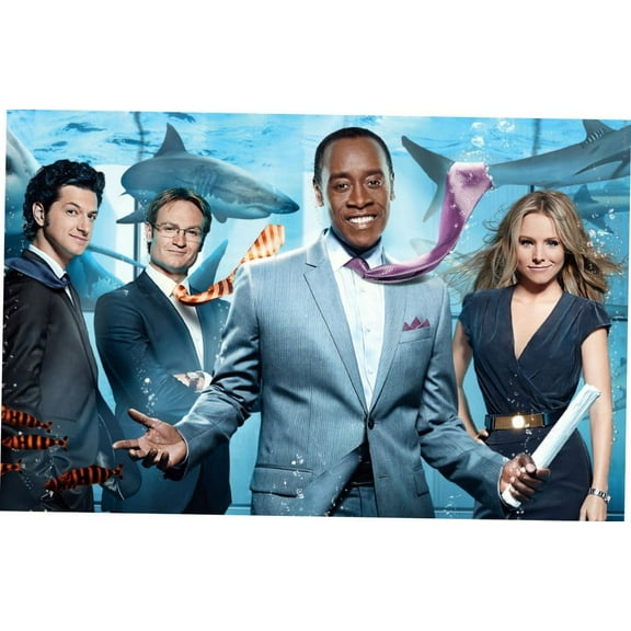 House Of Lies poster 12x16 Print on Metal Sign 12in x 16in #129011 Square Adults Best Posters