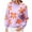 Purple, variant on QQAMB Sweater for Women Cute Flower Oversized Crewneck Cable Knit Pullover Top Long Sleeve Aesthetic Sweater Beige L