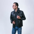 thumbnail image 2 of CHAMARRA HUGO PIEL BORREGO NEGRO, 2 of 5