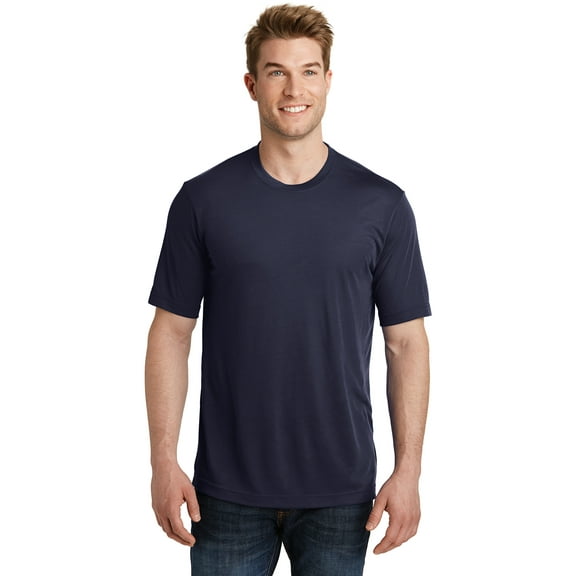 Sport Tek Men's PosiCharge Competitor Cotton Touch Tee, True Navy, X-Small