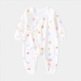 thumbnail image 2 of CAUYDY 0-3M 6-9M 12-18M Baby Girls Bodysuit Newborn Clothing Preemie Long Sleeved Romper Fall Winter Infant Girl Cute Pjs Toddler Sleepers Sizes 1-3 Months,Light Pink, 2 of 4