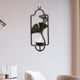 thumbnail image 4 of Candelabro de pared colgante de Colorfulland, candelabro resistente y elegante. ginkgo negro, 4 of 6