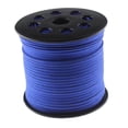 thumbnail image 1 of tredstone 3mm 100 yards suede cord string rope jewelry making supply royal blue, 1 of 8