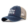 thumbnail image 5 of Vance 2024 Sombrero Gorras Béisbol Algodón Transpirable Ajustable (caqui) Azul Marino, 5 of 5