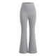 thumbnail image 4 of Pantalones de yoga acampanados para mujer con bolsillo trasero: cintura alta, moldean la silueta, tejido elástico para hacer ejercicio y llevar a diario, 4 of 5