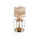 thumbnail image 1 of Candelero de cristal de mesa decorativos modernos Candelabro Candelabro para sala de estar Decoración de inauguración de la casa 26 cm alto, 1 of 8