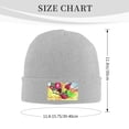 thumbnail image 3 of Invader Zim Stretchable Knitted Beanie Hat Unisex Hat Daily Winter Thermal Soft Skull Cap For Men Women, 3 of 7