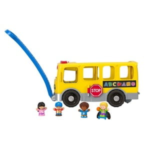 Fisher-Price Little People Big Yellow School Bus Musical Learning Toy for Toddlers 1-5 Years Old