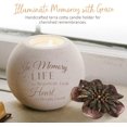 thumbnail image 2 of shiyou-Company 19009 Light Your Way Terra Cotta Candle Holder, In Memory, 5-Inch, 2 of 4