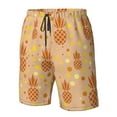 thumbnail image 5 of Disketp Men'S Swim Trunks Hawaiian Breathable Surf Beach Swimsuits Mesh Lining Beach Shorts With Pockets-Pineapples, 5 of 9