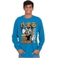 thumbnail image 2 of Popeye Stay Hungry Asian Inspired Men Big & Tall Long Sleeve Tee Brisco Brands 5X, 2 of 6
