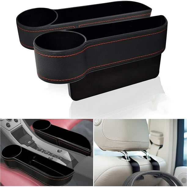 Torubia Car Seat Gap Filler with Cup Holder Interior Accessories