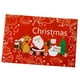 thumbnail image 1 of 1 Pieza Mantel Mantel Mantel Mantel Mantel De Decoración De Navidad Rojo santa, 1 of 9