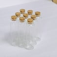 thumbnail image 5 of Transparent Borosilicate Glass Bottle With Cork 55ml Breakable Glass Bottle Prop Gift Jars Crafts 6pcs-30x110x17mm, 5 of 5