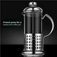 thumbnail image 5 of Inteprter Hervidor de café, prensa, percolador, utensilio de cocina, tamaño compacto, accesorios para el hogar, a prueba de herrumbre, Teteras, 5 of 6
