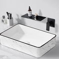 thumbnail image 4 of Cerypsa Matte Black Bathroom Waterfall Single Handle Sink Faucet, 4 of 7