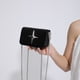 thumbnail image 3 of Bolso Bandolera Cadena De Gran Capacidad Para Mujer Fashionalbe Simple Commuter Crossbody Bag (Negro) Sywqhk Para Estrenar, 3 of 7