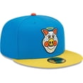 thumbnail image 3 of Men's New Era Royal/Yellow Santos de San Pablo Copa De La Diversion 59FIFTY Fitted Hat, 3 of 5