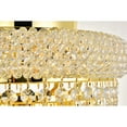 thumbnail image 5 of 1800 Primo Collection Flush Mount D12in H6in Lt:4 Gold Finish (Royal Cut Crystals), 5 of 6