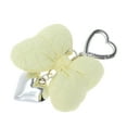 thumbnail image 5 of Unique Bargains 1 Pc Handbag Charms Keychains Stylish Bow Heart Bag Accessories Yellow, 5 of 5
