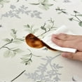 thumbnail image 5 of Vinyl Oilcloth Tablecloth Rectangle Spillproof Wipeable Stainproof PVC Plastic Waterproof Tablecloths for Birthday,Christmas,Banquet Kitchen Dining Tablecloth - 54 x 84 Inch, 5 of 6