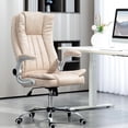thumbnail image 5 of Microfiber Desk Chair | Cushioned Armrests, Tilt & Adjustable Height | Polyester Main Component | Reduces Physical Stress, 5 of 6