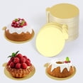 thumbnail image 1 of 100pcs Mini Tablas para Tartas, Cartón Redondo, Base Mousse Cupcake para Pastel de Postre, 1 of 4