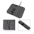thumbnail image 2 of Knife Roll Case Knives Holder Waxed Canvas Cutlery Protector Home Kitchen Cooking Tool And Utensils Wrap Bag Roll Pouch, 2 of 5