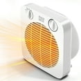 thumbnail image 1 of PhiloDeco 1500W Portable Electric Space Heater , Room Heater with Tip-Over and Overheat Protection, Safe and Quiet for Office Home Room Desk Indoor Use , White, 1 of 7