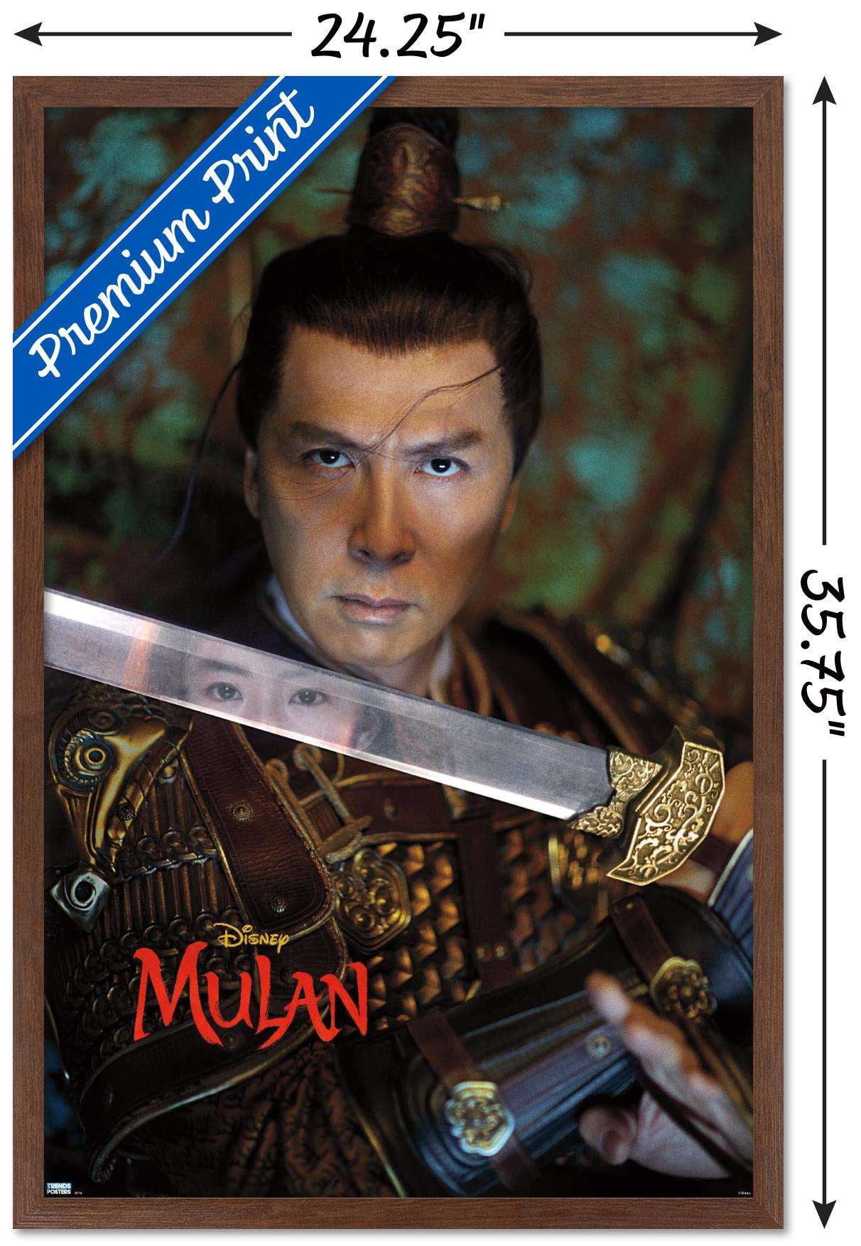 Disney Mulan - Commander Tung Wall Poster, 22.375" x 34", Framed