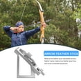 thumbnail image 3 of Dispositivo de Tiro Con Fletching Ygjytge Cola Flecha Metal Plata, 3 of 9