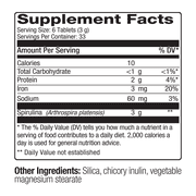 Pure Hawaiian Spirulina - 500 mg Tablets 200 Count