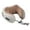 Brown, variant on Portable Cordless Heated U Shape Memory Foam Neck Massager Pillow With Vibration And Heating For Travel Birthday