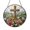 Acrylic 3.5 Inch, variant on Stained Glass Cross with Wildflowers Suncatcher Window Hanging, Peaceful Home Window Decor