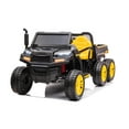 thumbnail image 1 of Tracteur à 6 Roues 24 V, Voiture Électrique pour Enfants 2 Places 4x4 avec Télécommande, 1 of 5