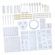 thumbnail image 1 of Elegante 229Pcs de herramientas de para fundición de bricoje Más 9 de resina de silicona para joyería con 70 diseños 1 Gloria moldes de joyería, 1 of 9