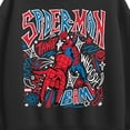 thumbnail image 2 of Marvel - Spider-Man Sketchy Doodles - Women's Oversized Fleece Crew Sweatshirt, 2 of 4