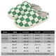 thumbnail image 3 of Zapatillas de dormitorio transpirables Bsvklp para mujer tablero de ajedrez regalo de Navidad, 3 of 9