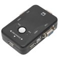 thumbnail image 1 of Commutateur KVM USB 2.0 1920 x 1440, 2 ports, double écran, pour Windows 95, 98, 98SE, 2000, ME et XP, 1 of 4