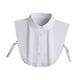 thumbnail image 3 of Cuello falso, cuello falso ajustable para mujer, cuello falso para ropa, camisas y blusas Blanco, 3 of 9