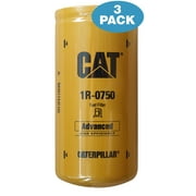 3 Pack - Caterpillar 1R-0750 Advanced High Efficiency Fuel Filters