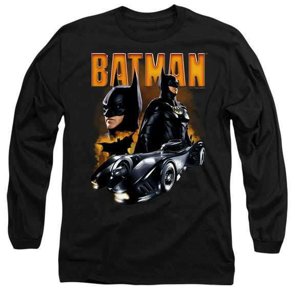 The Flash Multiple Batman Unisex Adult Long-Sleeve T Shirt