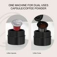 thumbnail image 4 of Portable Electric Espresso Machine, 15 Bar Pressure Car Coffee Maker USB Portable  Coffee Maker Rechargeable Mini Coffee Machine Automatic for Camping, Travel, RV, Office, 4 of 7