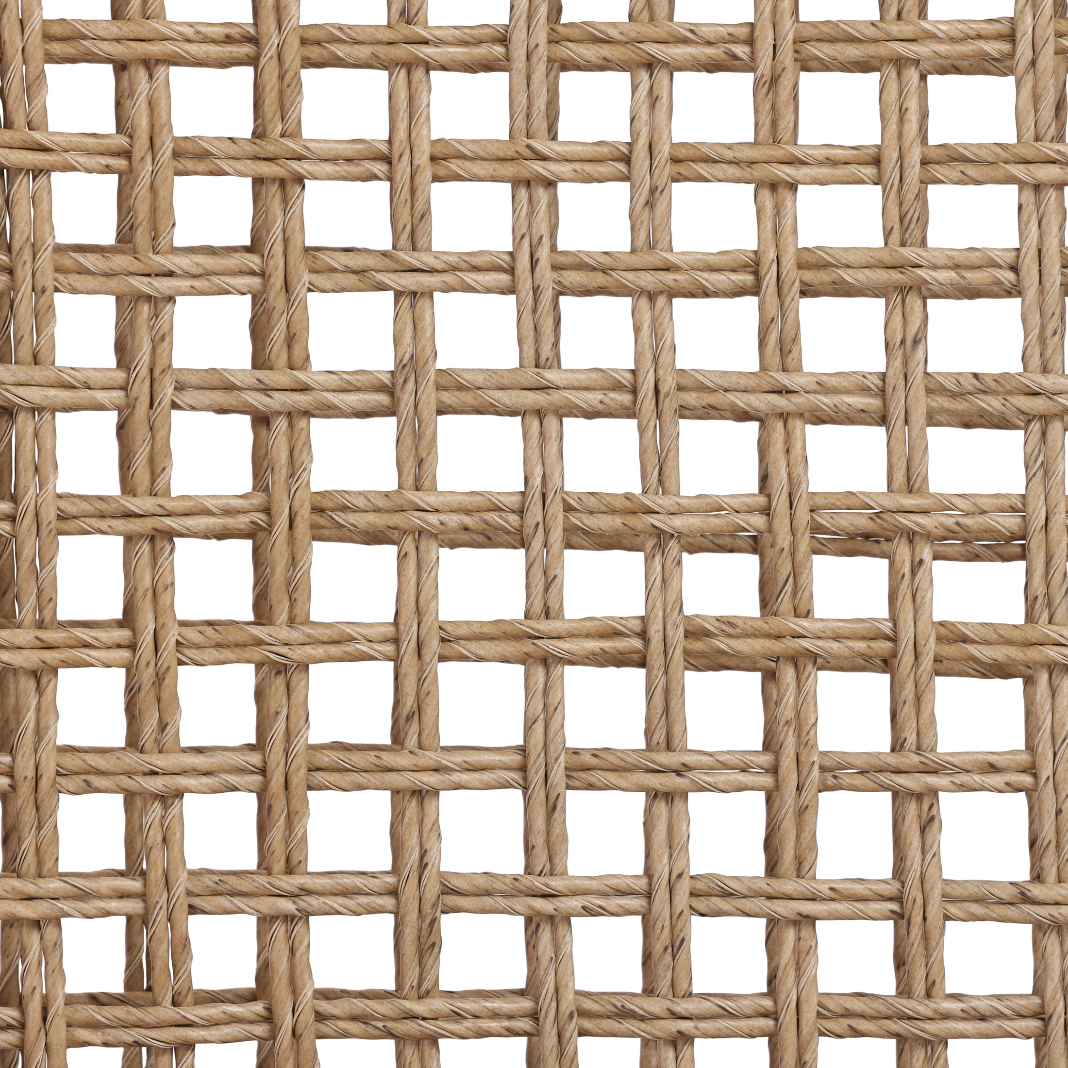 Christopher Knight Home 6-Piece Wood Patio Dining Table with Bench and Wicker Chairs Set, Light Brown