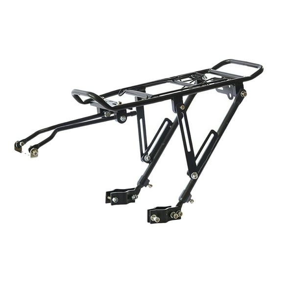 Convenient Back Rack Black Easy Installation 1Set 15.4x14.6in