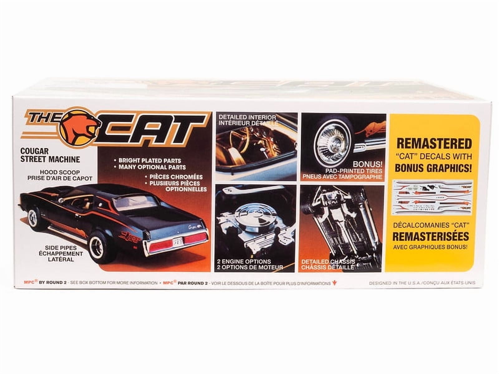 1973 Mercury Cougar "The Cat" Skill 2 Model Kit