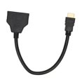 thumbnail image 1 of Divisor de interfaz multimedia HD 1 en 2 salida macho a doble hembra Cable adaptador de interfaz multimedia HD, 1 of 8